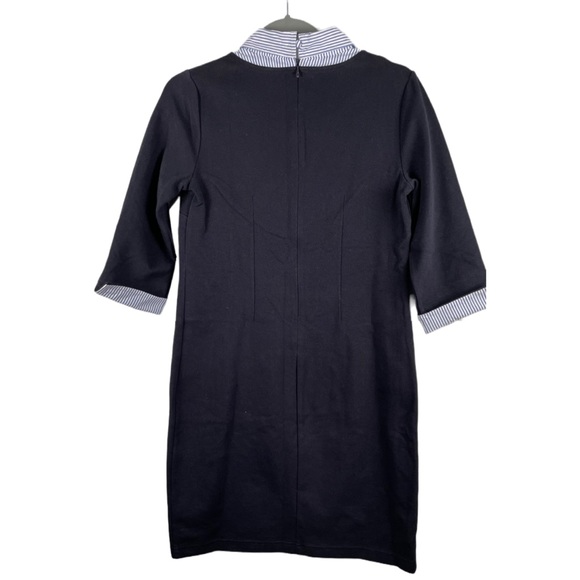 TALBOTS KNIT DRESS | NAVY | SIZE XS - Picture 2 of 6
